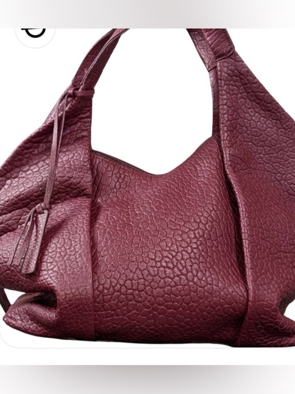 vince camuto lambskin hobo bag